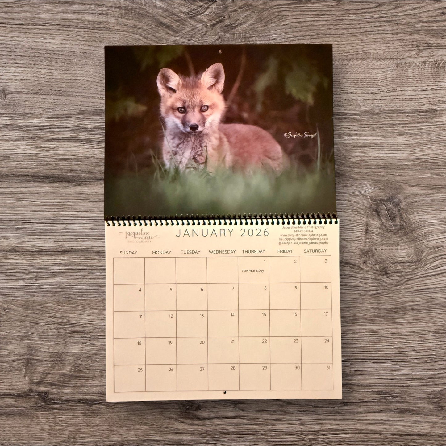2025 Canadian Wildlife Calendars – Foxes, Owls & Assorted Nature Photography