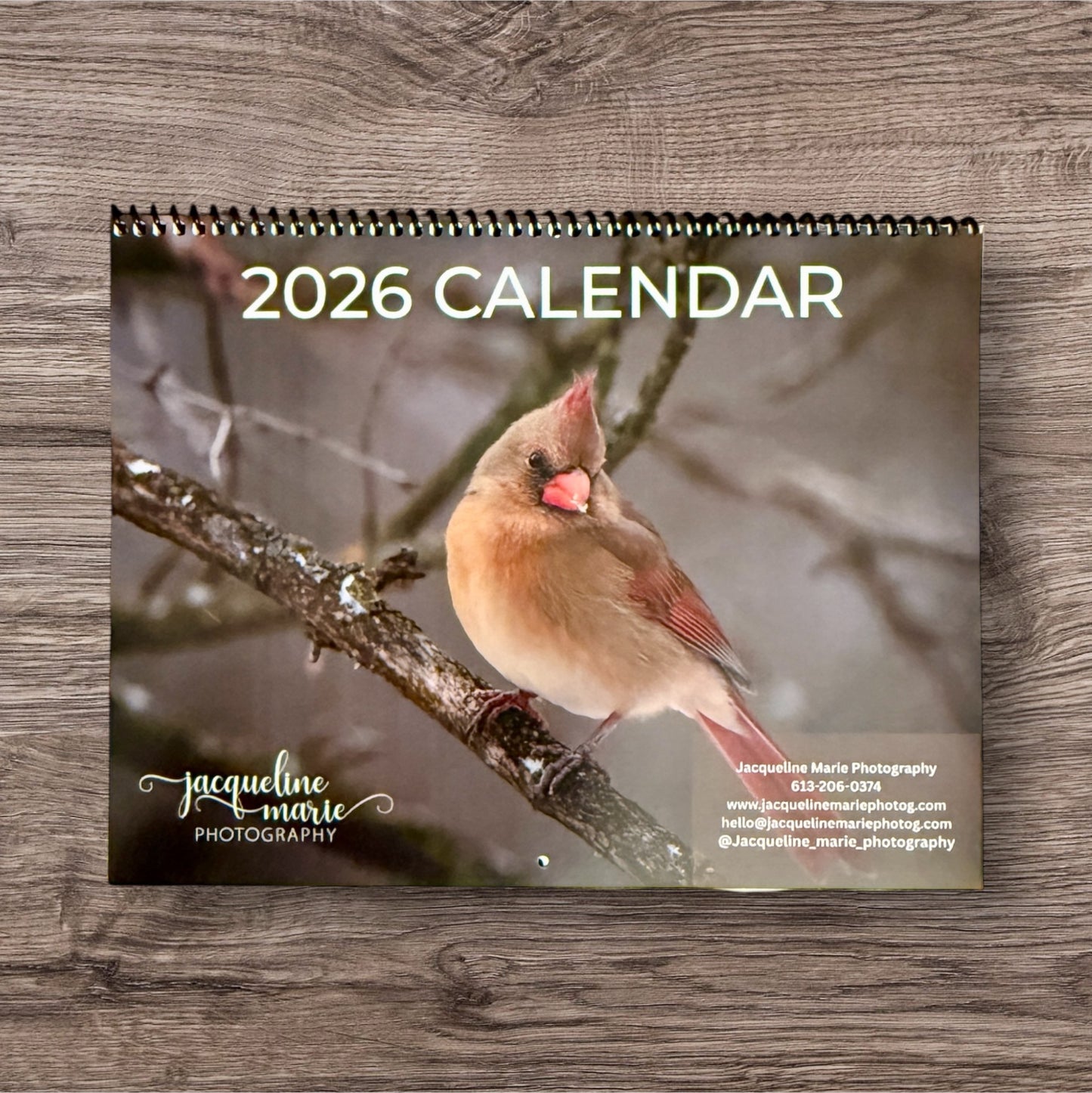 2025 Canadian Wildlife Calendars – Foxes, Owls & Assorted Nature Photography