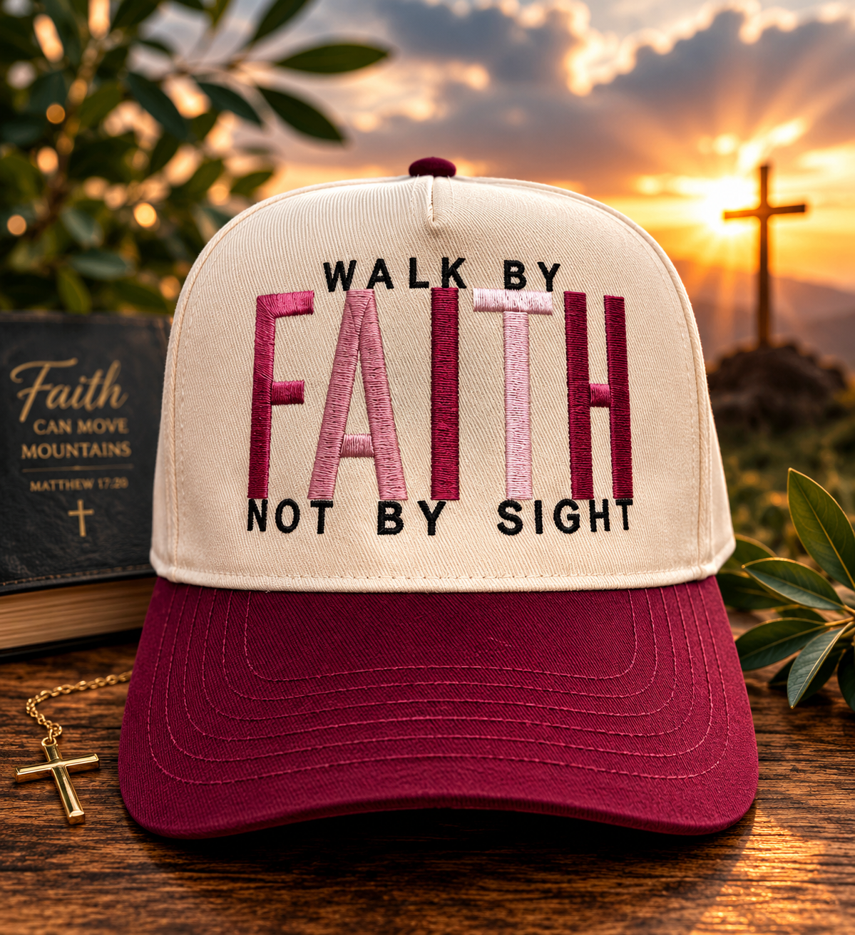 Walk by Faith Not by Sight Hat