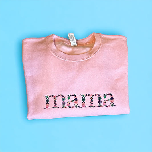 Custom Floral Sweater