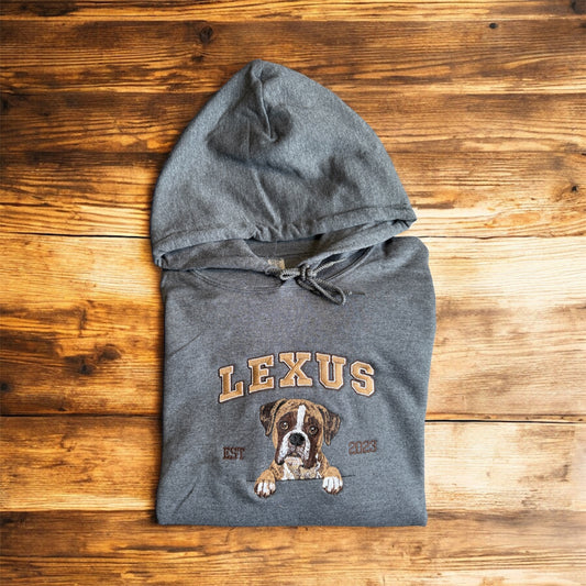 Custom Embroidered Animal Sweater